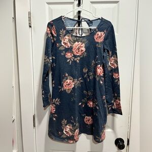Floral Long Sleeve Dress